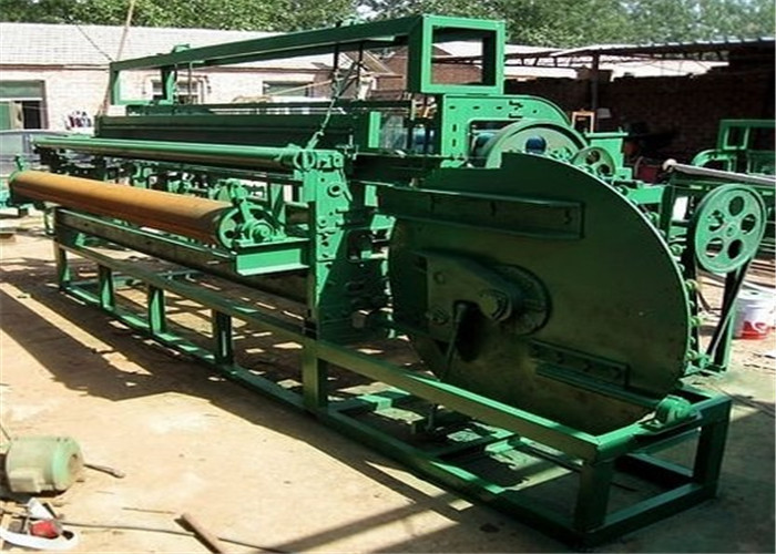 Stainless Steel Crimped Wire Mesh Machine 2-6mm Type 2.5m / 2.0m Width