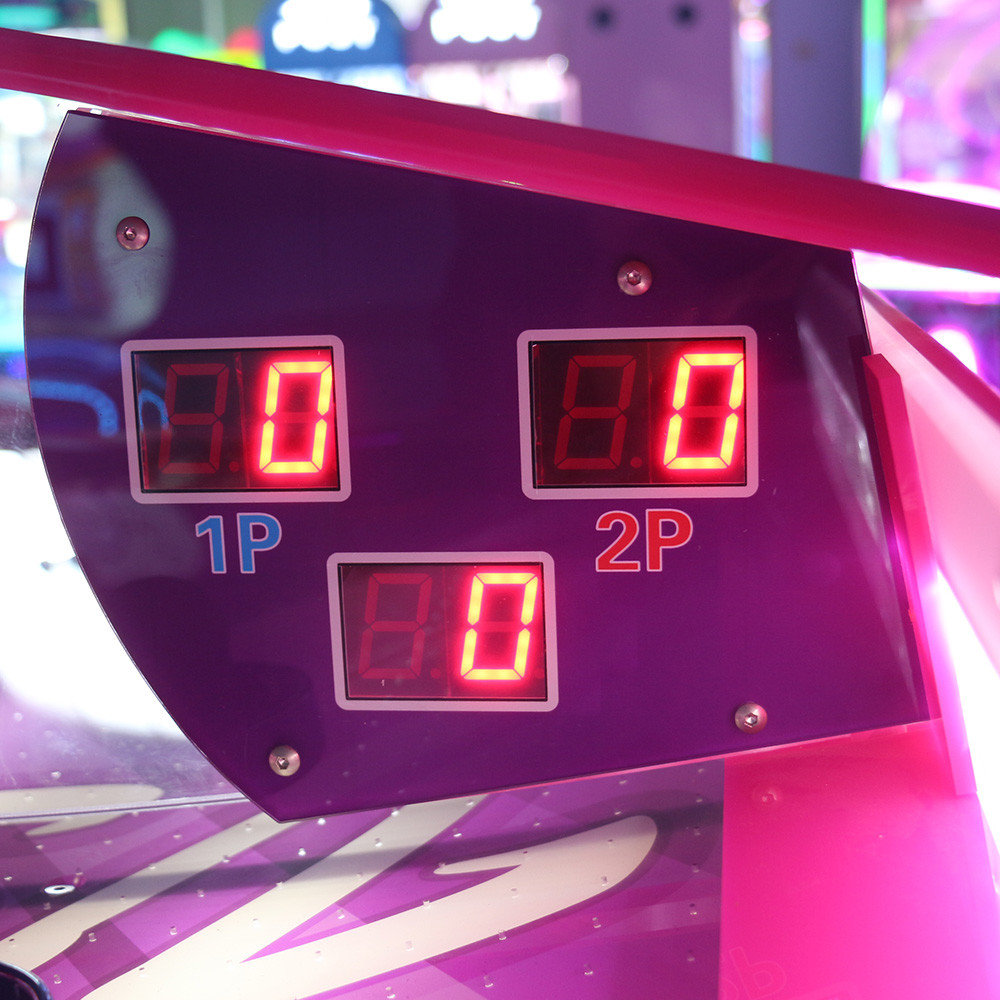 Coin Operated Air Hockey Table Game Machine For Amusement Park 180W Power