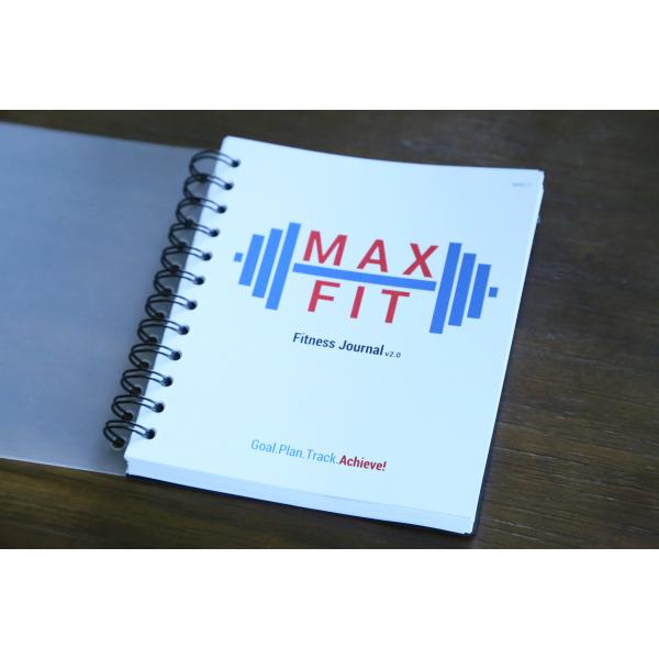 Custom Size Spiral Bound Notebook Multi Functional For Gym Workout Log / Food Journal