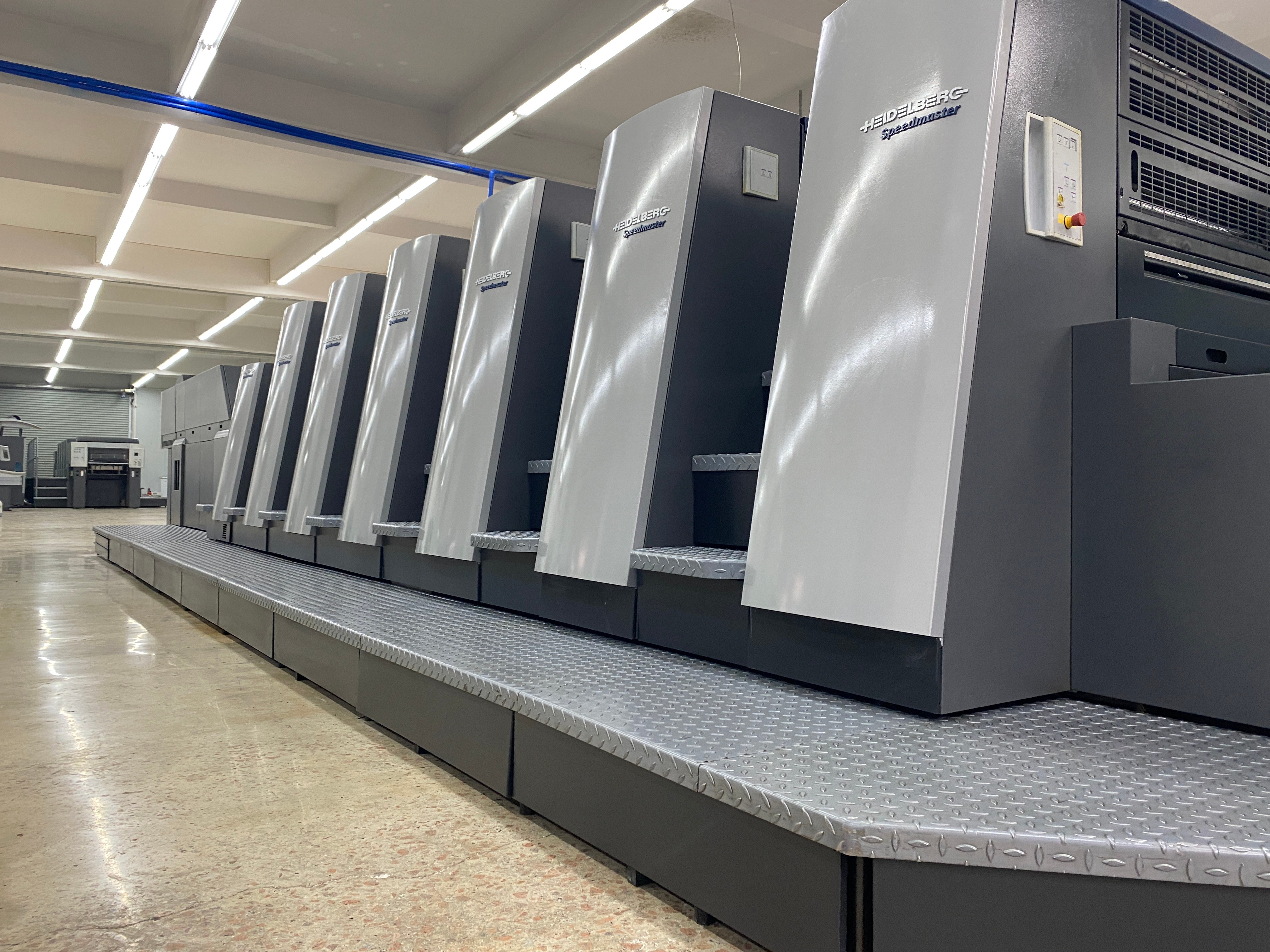 Used Heidelberg XL75-6+L Offset Printing Machine with Coater 2010 Model