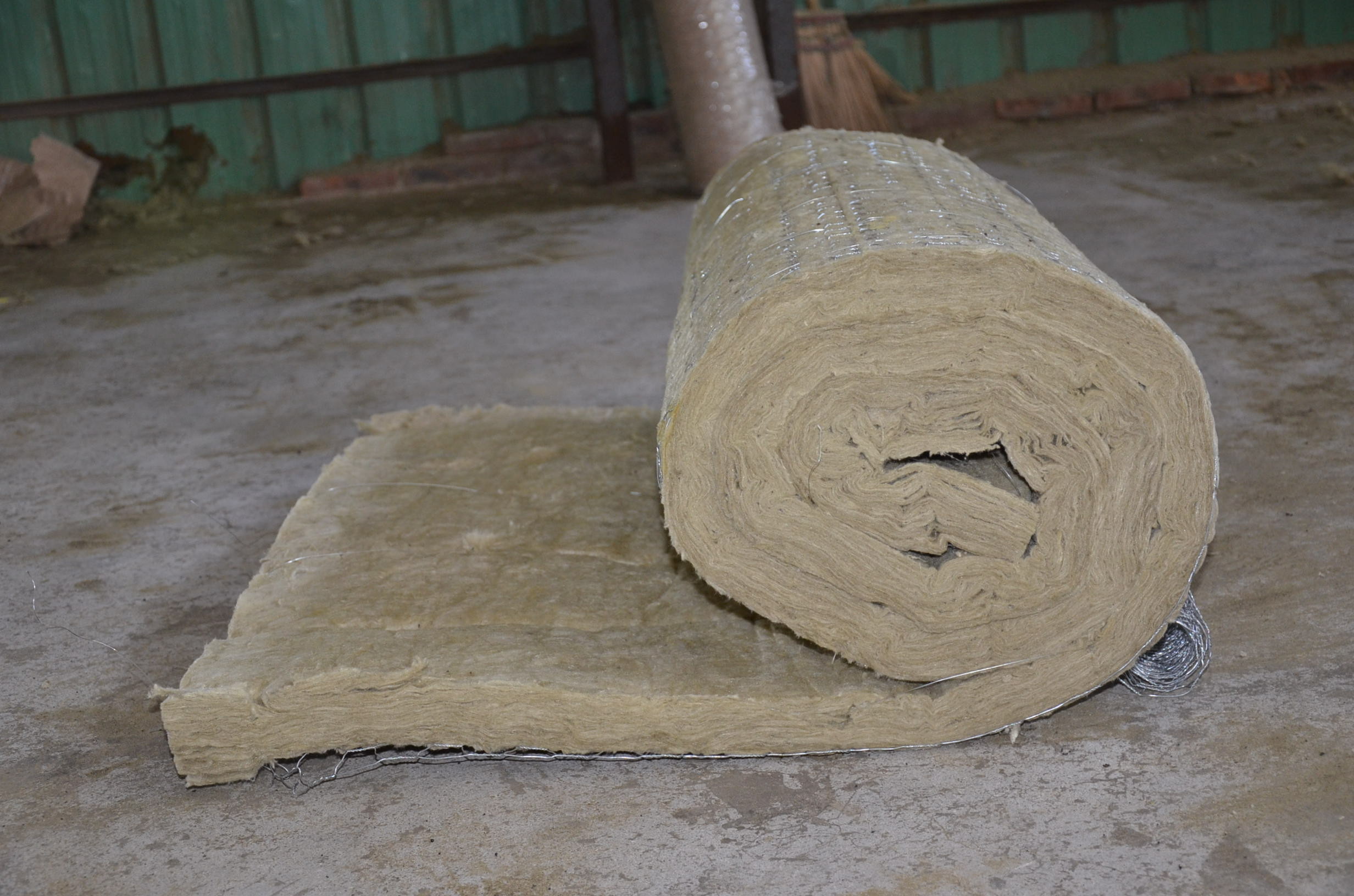 Quality Residential stonewool Insulation Blanket With Wire Mesh / Fiberglass Cloth wholesale