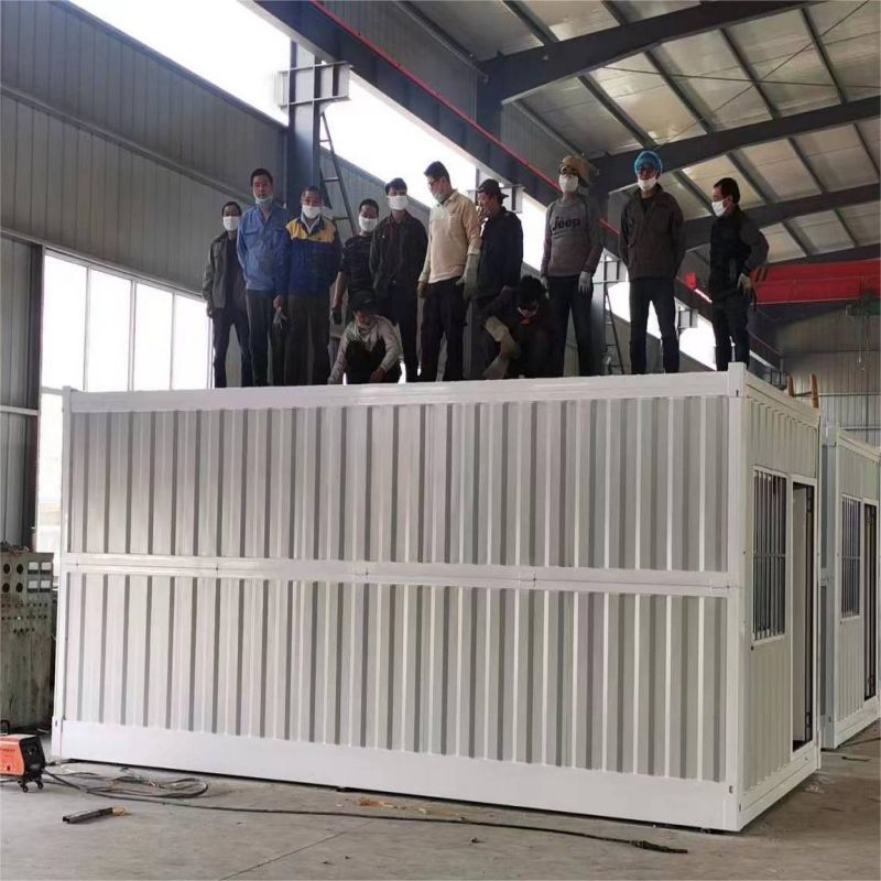 Compact Foldable Container House for Hospital Construction Site Direct Wholesal