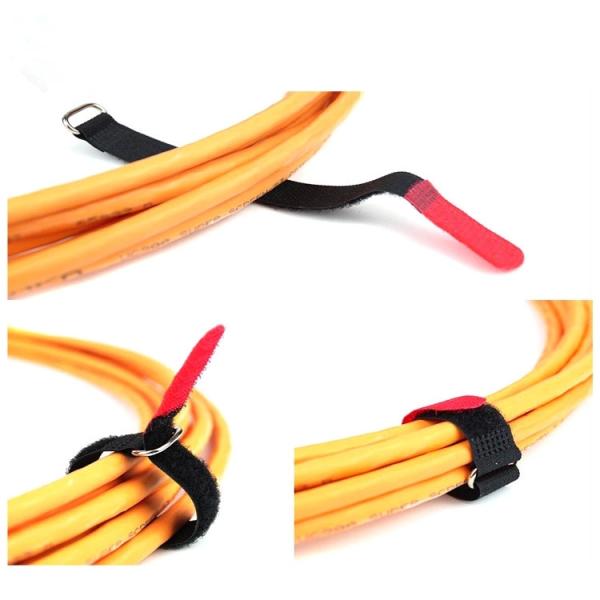 100%nylon ROSH Hook And Loop Strap Metal Buckle velcro tie down strap with logo printed