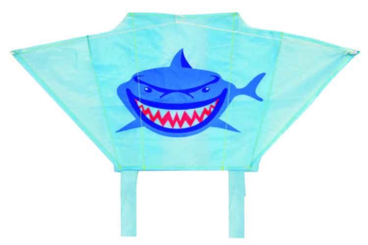 46*32CM Nylon Kites , Single Line Type Small Parafoil Kite Customized Logo