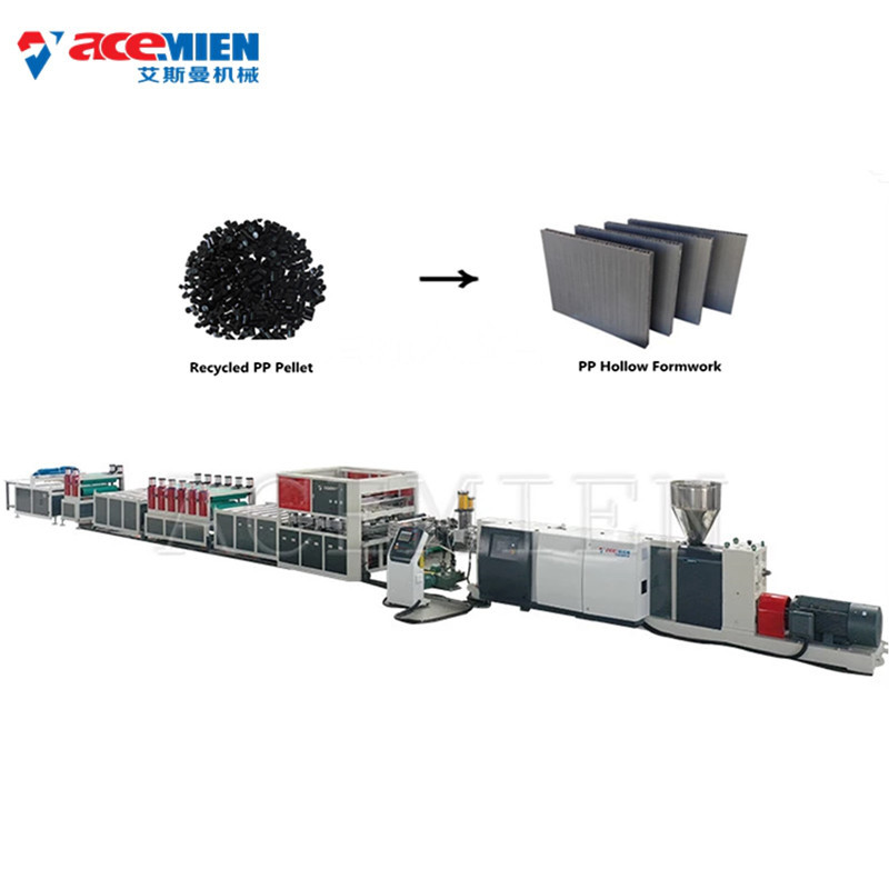 Hollow Building 75kw Plastic Construction Formwork Machine