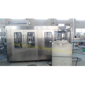 Commercial Fruit Juice Filling Machine , Hot Bottling Filling Equipment