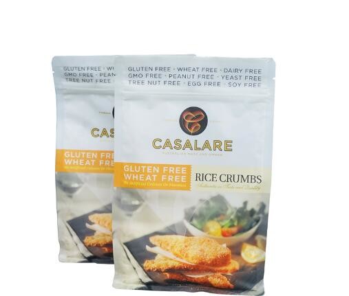 Food Grade Flat Bottom Clear Side Gusset Resealable Custom Printed Beef Jerky Packaging Bag With k