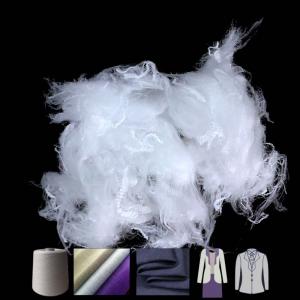 China Low Elongation Polyester Staple Fiber With Moderate Oil Content on sale