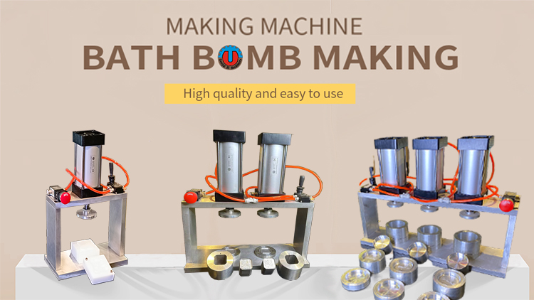 Handmade Bath Salt and Shower Bombs Punching Machine Bath Bomb Multipress Mould Press