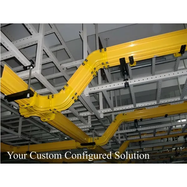 Fiber Management PVC Fiber Optic Cable Fiber Duct