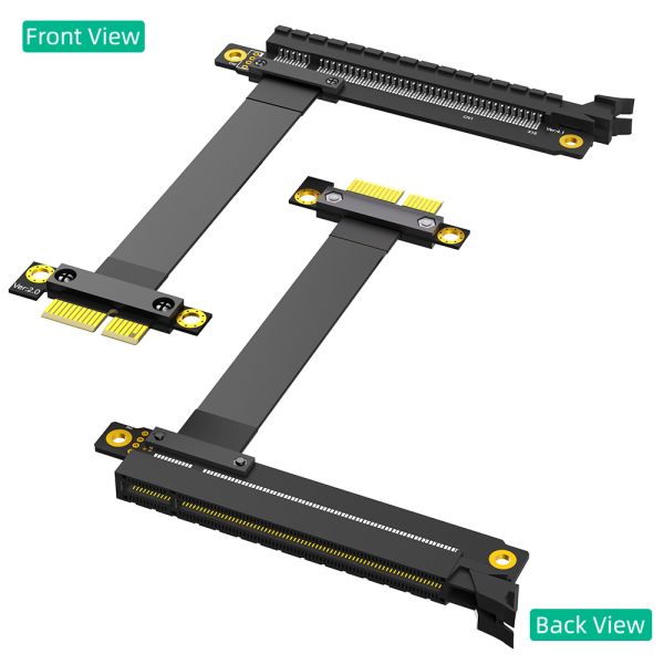 25cm Length PCI-E Riser Cable with PCI-E 3.0 and Flexible Cable for GPU Extension