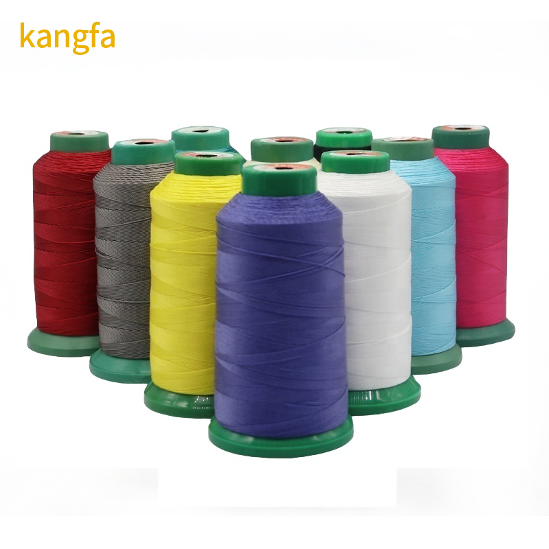 Strength 10% Polyester Sewing Machine Thread for Leather Upholstery in Dyed Pattern