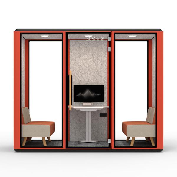 Acoustic Silent Office Privacy Pods Convertible Office Telephone Booth