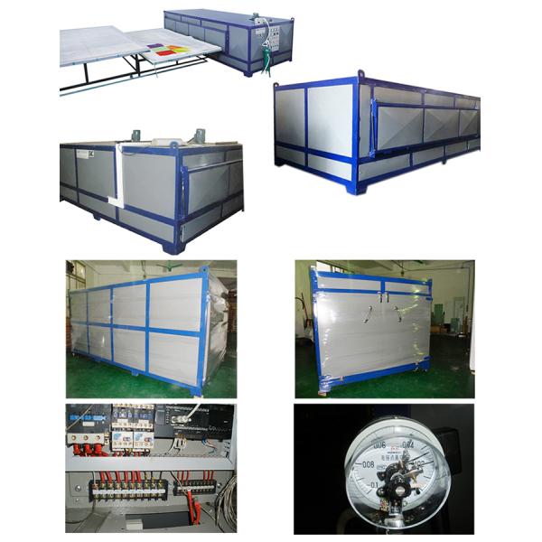 EVA vacuum heating machine for laminating glass