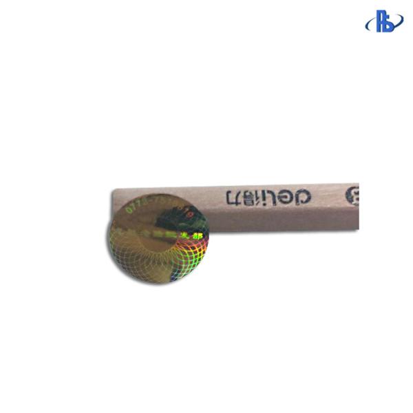 Waterproof Holographic Security Labels Round / Square With 3D Multicolor