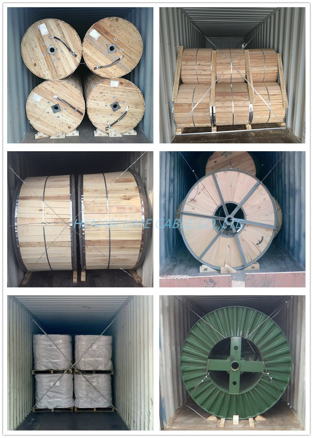 Overhead Transmission Line Aluminum Conductor Steel Reinforced Bare ACSR Conductor