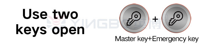 Secure Your Valuables With YB/FG-128 Fire Proof Lockbox Key Unlock And Anti Theft Function