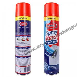 China Professional Grade Spray Starch For Ironing Clothes 500ml Wrinkle-Free Finish on sale