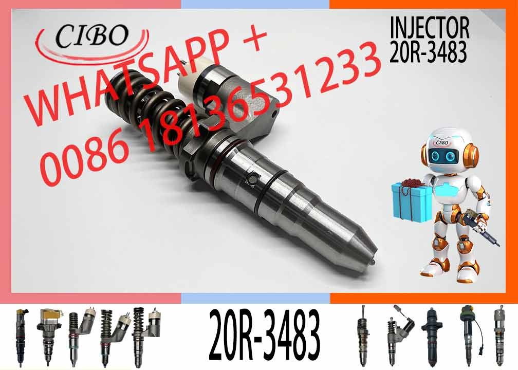 Common rail injector fuel injecto 20R-2296 10R-7238 20R-3483 10R-2826 20R-0849 for 3512B Excavator 3512C 3516B