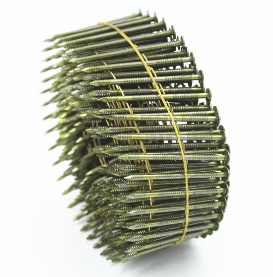 16 Degree 2.5*65mm Galvanized Wire Welded Coil Ring Nails