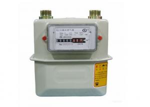 Quality High Accuracy Smart Gas Meter , Easy Handle IC Card Prepaid House Gas Meter wholesale