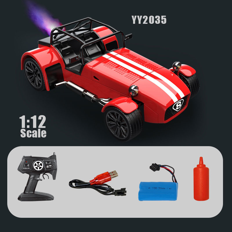 Simulation 4WD RC Cars Boy Toy speed Racing Car Charging Spray Alloy Remote Control Car