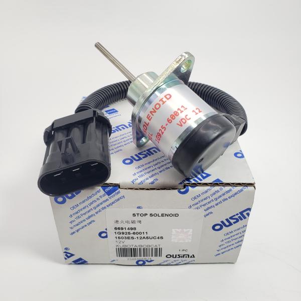 6691498 1G925-60011 Stop Solenoid Valve 1503ES-12A5UC4S For KUBOTA BOB