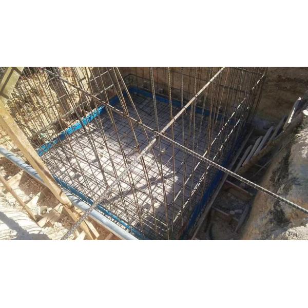 Bubble Format PVC Water Stop Belt for Concrete Construction 4-230mm Width Blue and Yellow