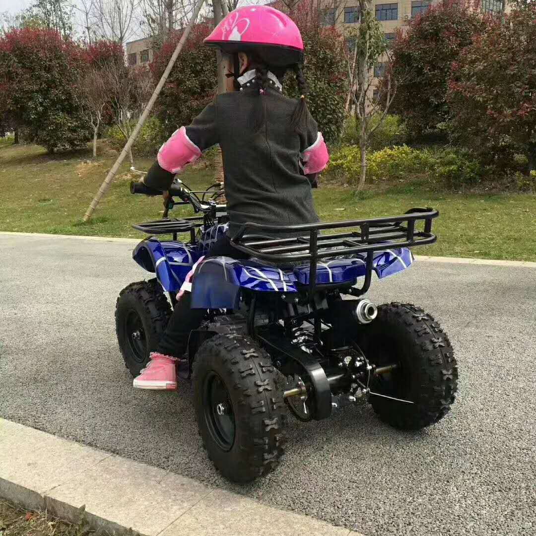 Red White Blue Color Plastic Children's ATV Gasoline Motorcycle for 2-9 Years Kids
