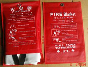 Quality 2m*2m  Glassfiber  Fire Blanket Fire fighting blanket wholesale