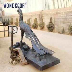 Quality Mythical Fire Bird Statue Bronze Phoenix Sculpture wholesale