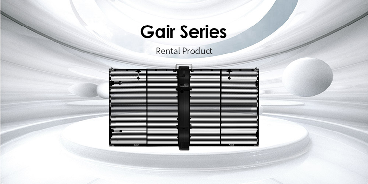 GCL 1000mm Customized Flexible Transparent LED Screen For Indoor Easy Installation