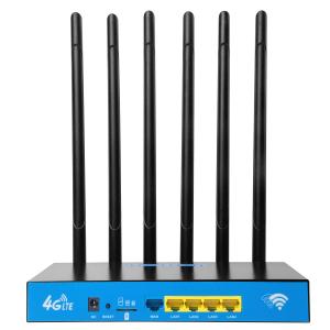 China Unlock 1200Mbps WiFi Router Detachable Antenna 4G LTE Wifi Router on sale