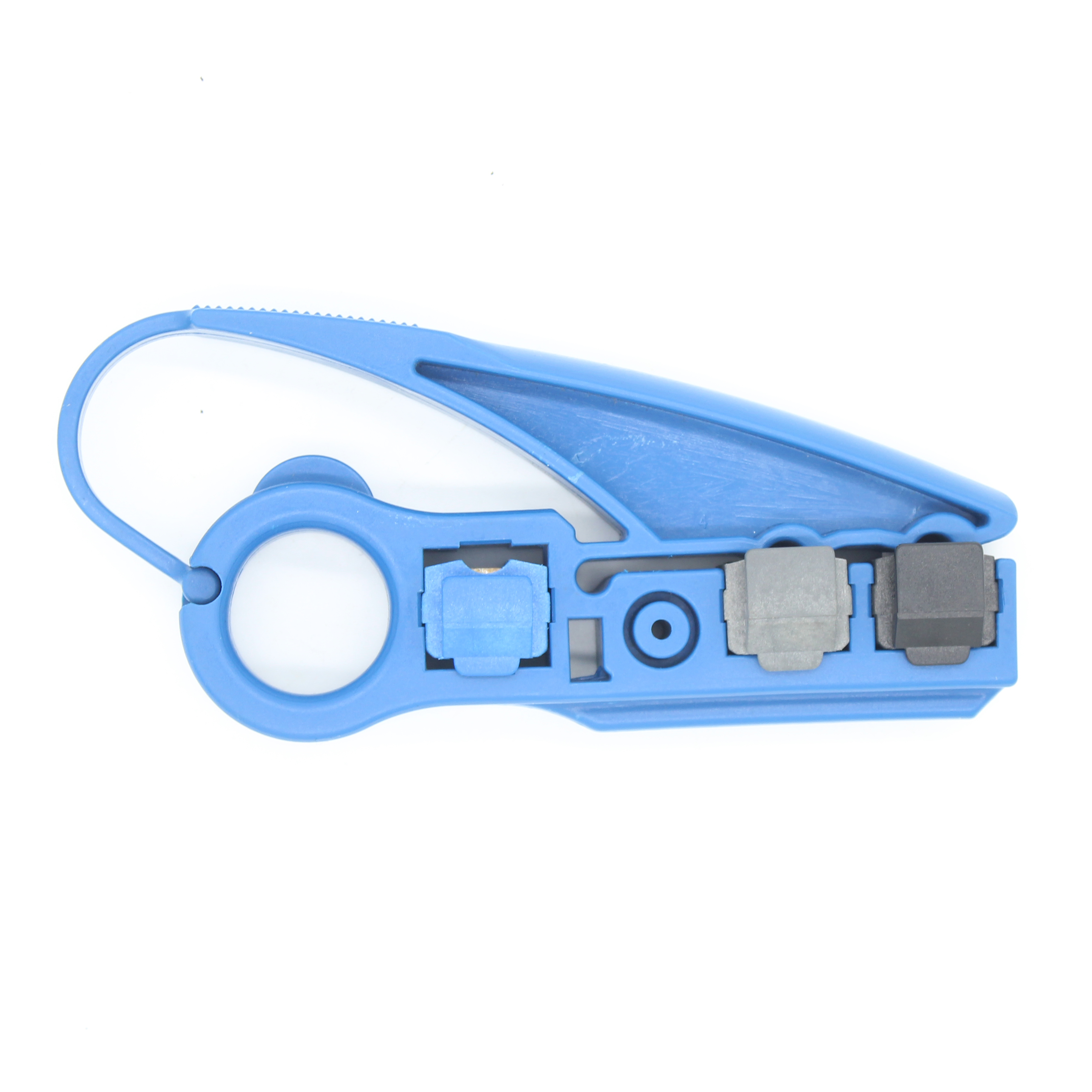 Bule One Piece Construction Two Blades Model Coax Coaxial Cable Cutter Stripper