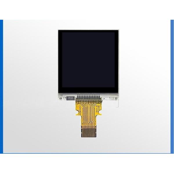 1.0 Inch Memory LCD Screen Reflective Semi Transparent 128*128 Resolution