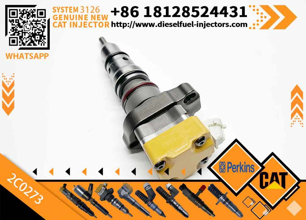 High Speed Steel Excavator Injector 2C0273 for 3126 Engine Parts Diesel Nozzle Assembly 10R-9237 10R-0781 156-8895 1OR-9239 232-1168 173-9268 For