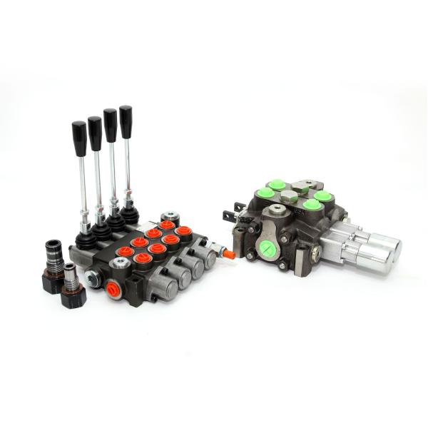 Speed 140 L/Min Directional Control Valve For Garbage Truck , Loader , Motor Vehicle