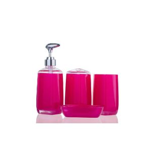 Quality 4 Piece Plastic Bathroom Set wholesale