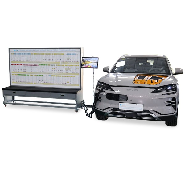 Electric Vehicle Training Platform with Cutaway System and Fault Diagnosis