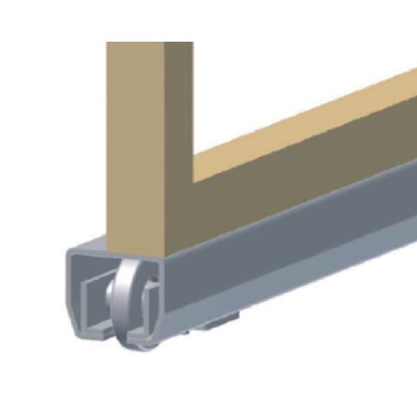 Iron Galvanised Sliding Gate Track 6m 3m 5.8m