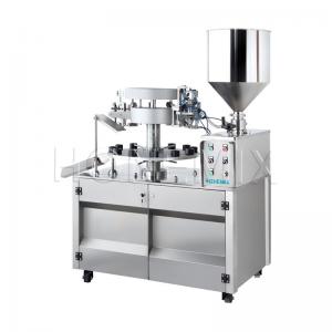 Quality Accuracy Cosmetic Tube Filler Manual Aluminum Tube Filling And Sealing Machine wholesale
