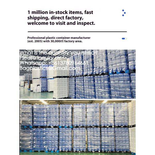 25L Plastic Barrel White Food Grade Square Jerry Can HDPE 25 Litre Chemical Drum Transparent 25 KGS Container Food Grade Square Plastic Bucket