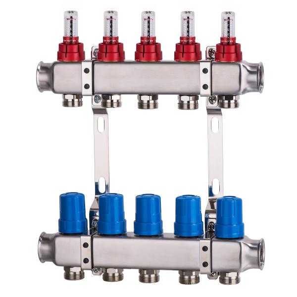 water manifold stainless steel for floor heating system