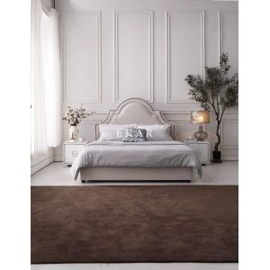 Quality Modern Foshan Bedroom Furniture Wooden King Size Bed wholesale