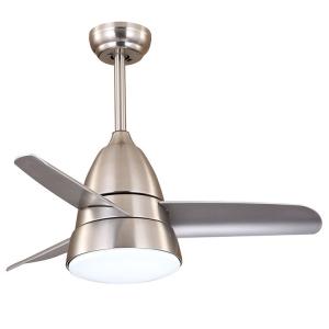 China Decorative 120lm/W Flush Mount Ceiling Fan Light ABS Plastic on sale