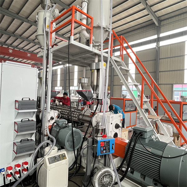 PPH PPR Three Layers Pipe Extrusion Machine Plastic Multi Layers Tube Production Line
