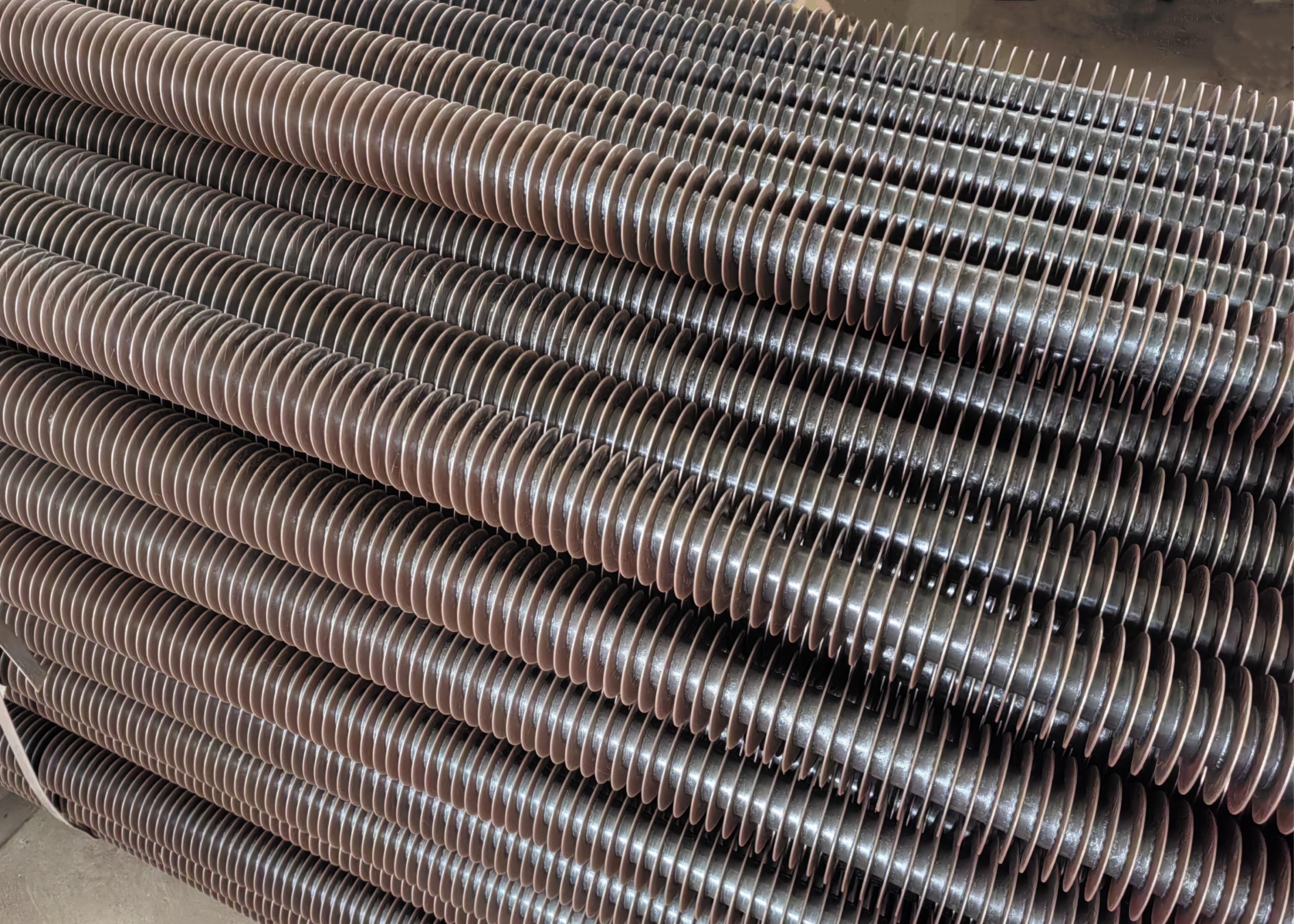 Promotional Heat Exchange Spiral Fin Tube Crimped Finned Tubes Spare Parts