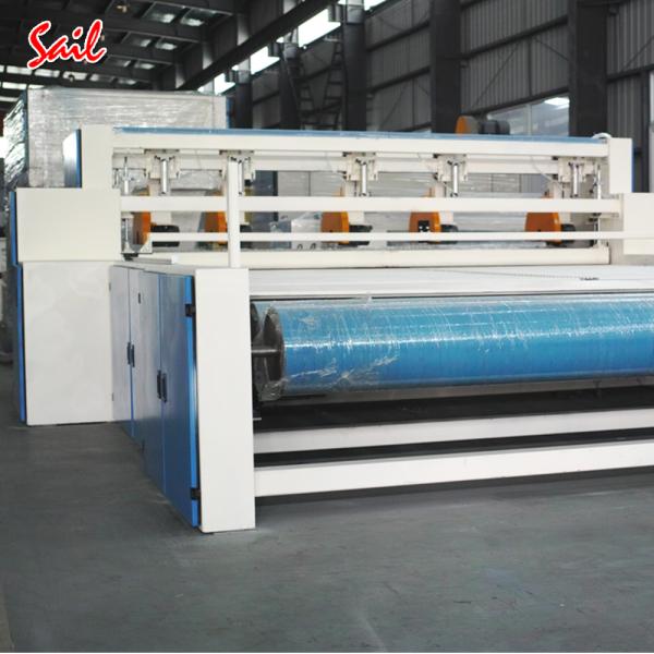 Professional Manufacture Nonwoven Roll Fabric Online Cutting Slitting And Winding Machine