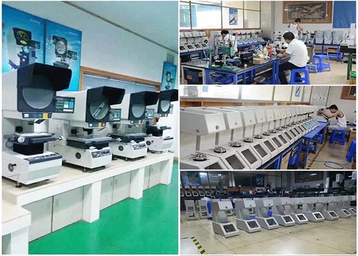 High Resolution Optical Profile Projector With Software Measurement