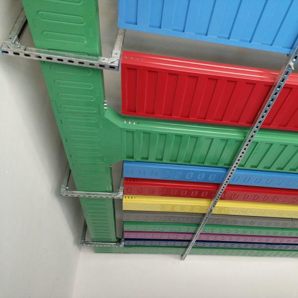 Quick Installation Aluminium Cable Tray Powder Coating 200kg/m Load Capacity